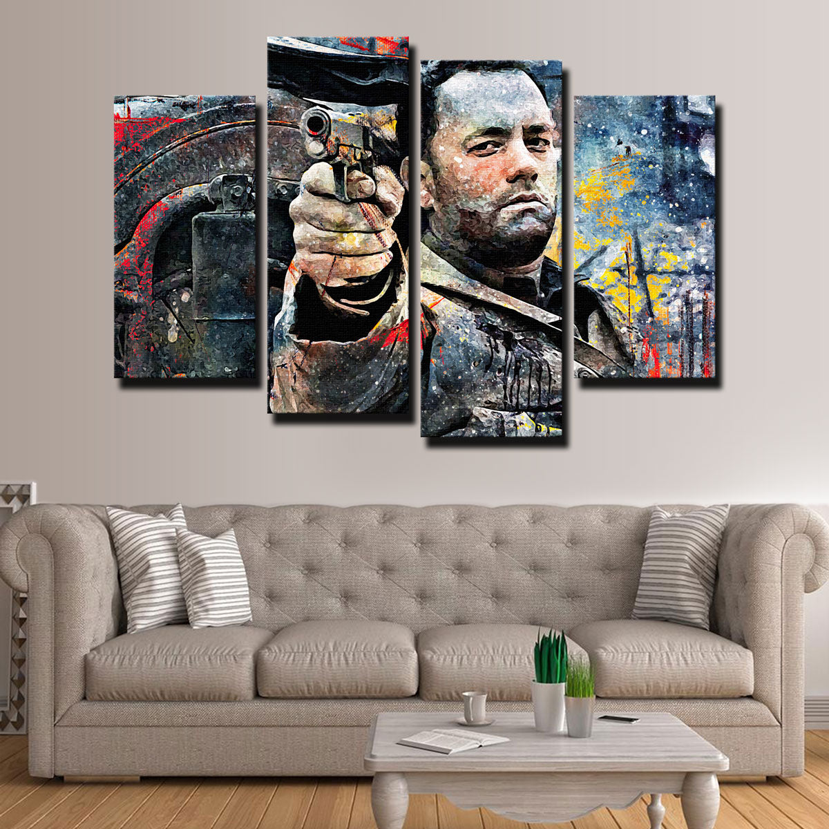 Captain Miller High - Quality Sustainable Wall Art