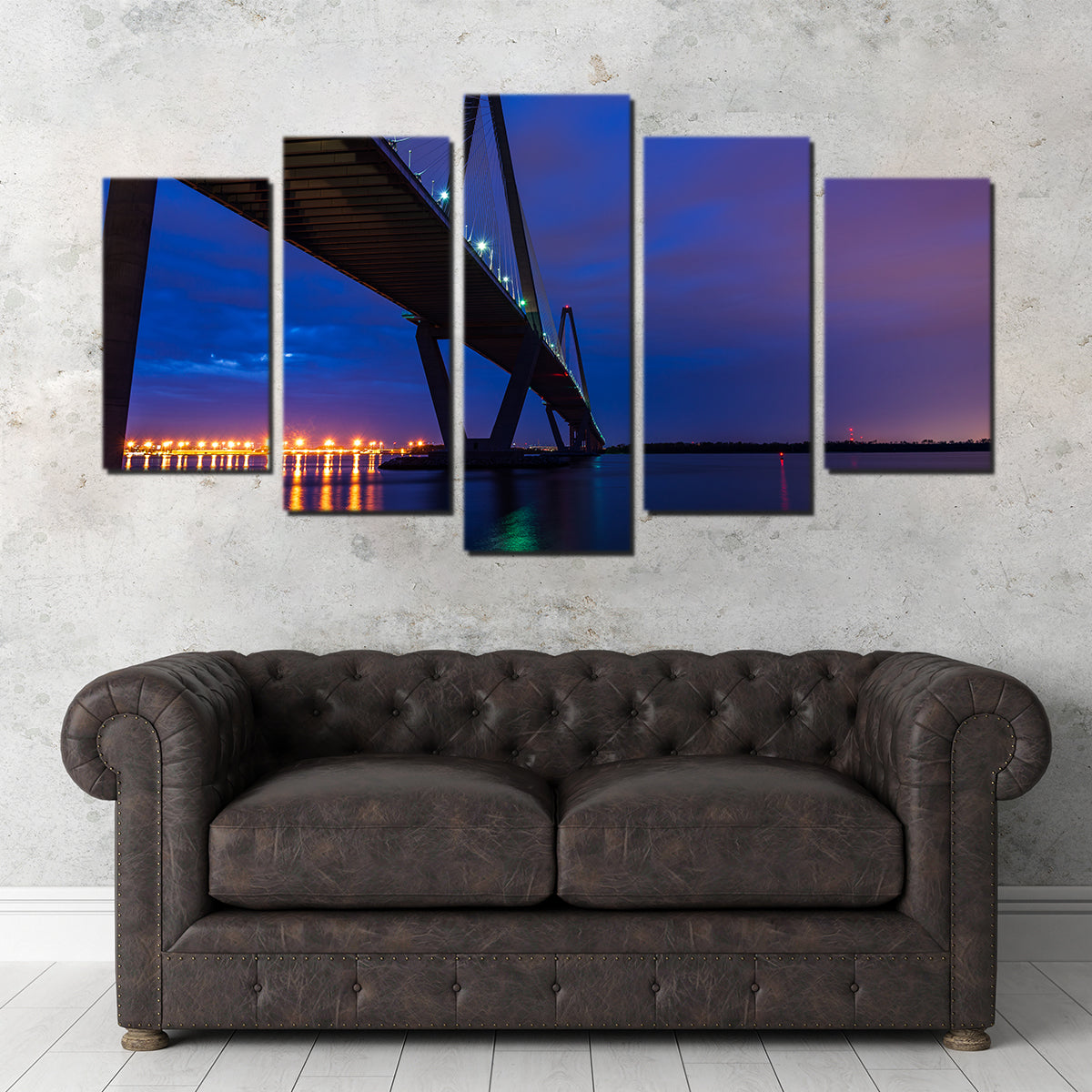 Stunning Arthur Ravenel Jr. Bridge Wall Art for South Carolina Decor