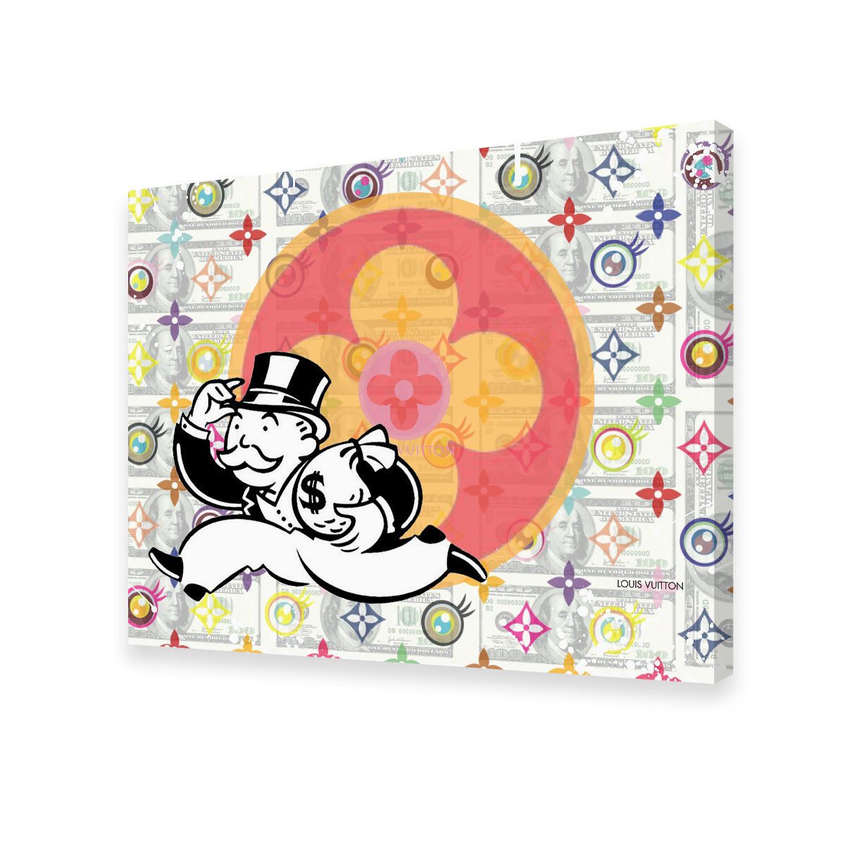 Unique Money Bag Boy Wall Art by TJ - Ideal for Home Decor