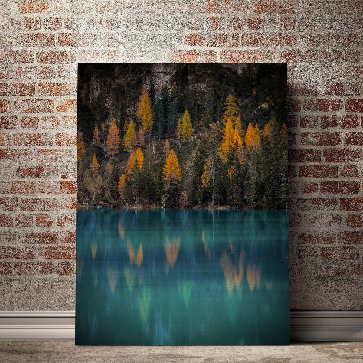 Stunning Autumn Reflections Wall Art by Enzo Romano