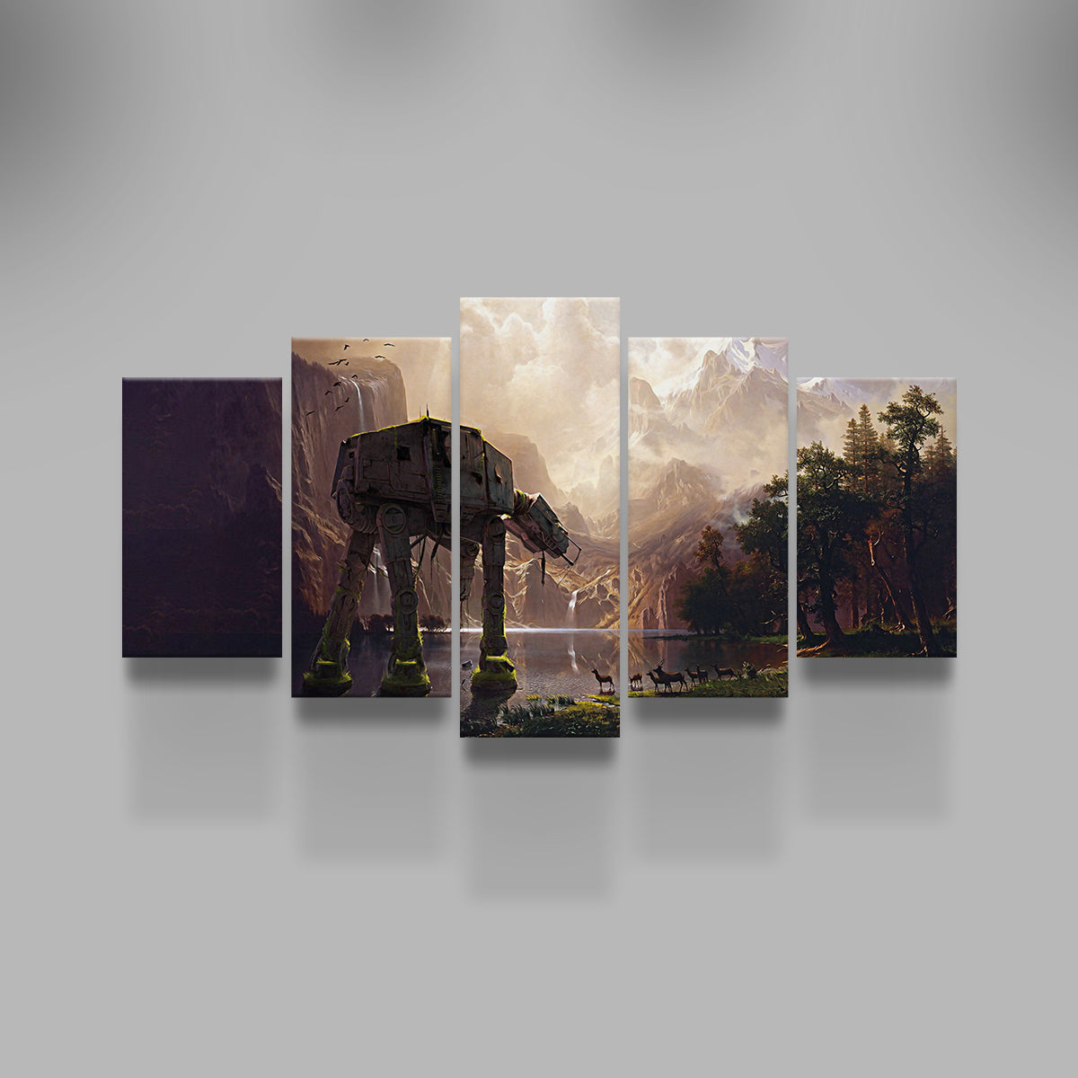 Stunning AT - AT Walker Wall Art for Star Wars Fans