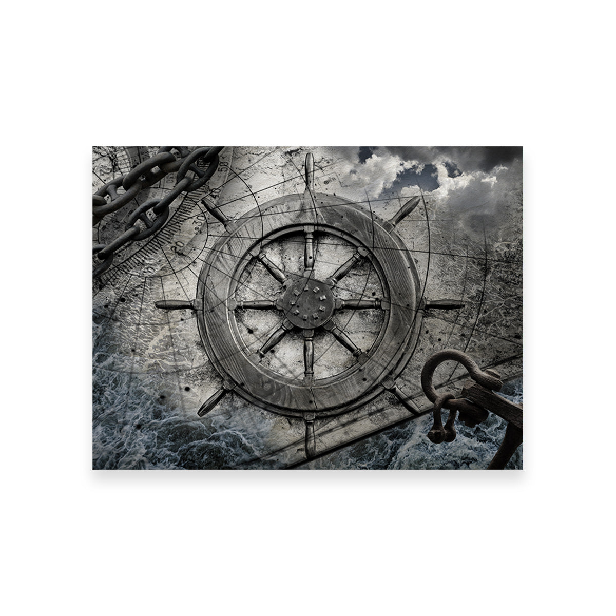 Stunning Helm and Chains Wall Art for Your Home Decor