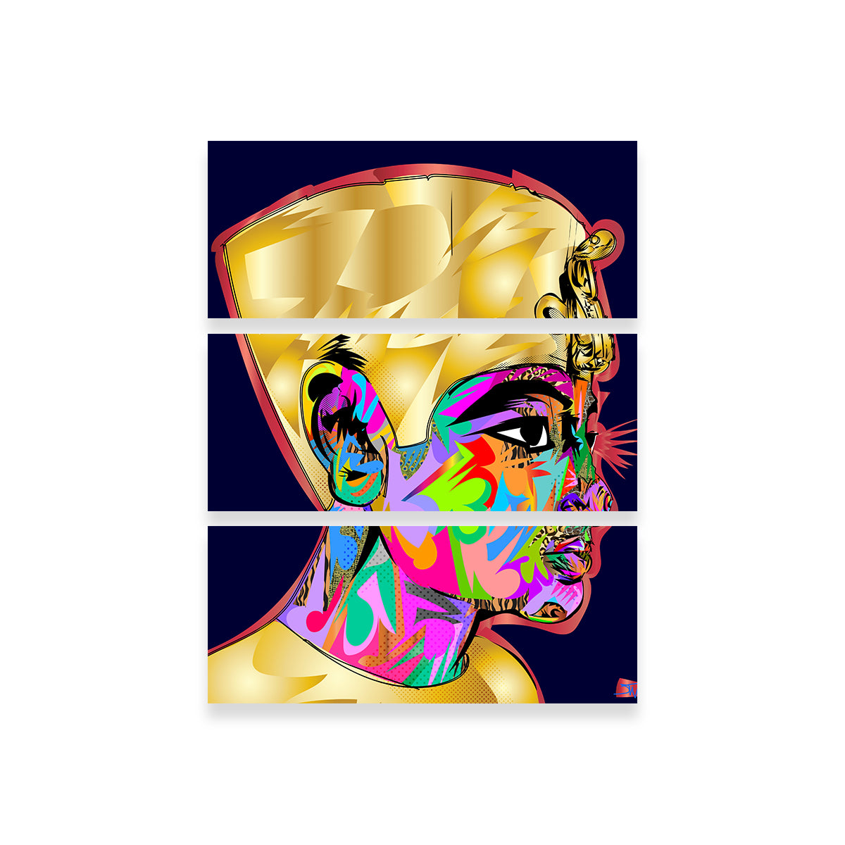 Stunning Nefertiti Wall Art for Your Home Decor
