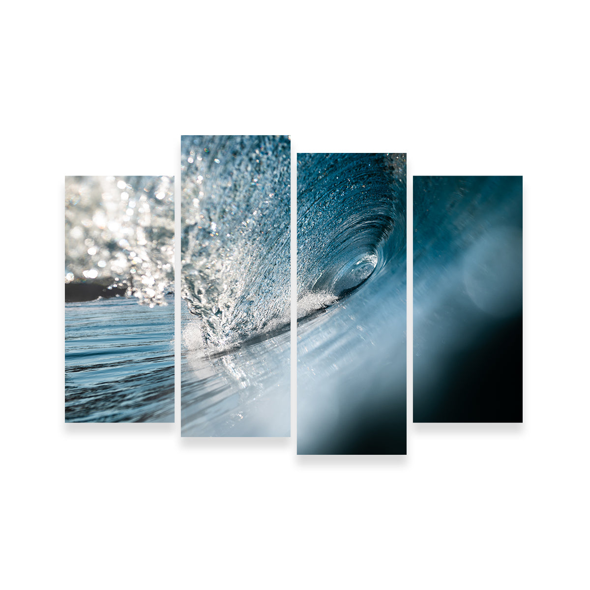 Exquisite Shattered Glass Wall Art by Lucas Moore