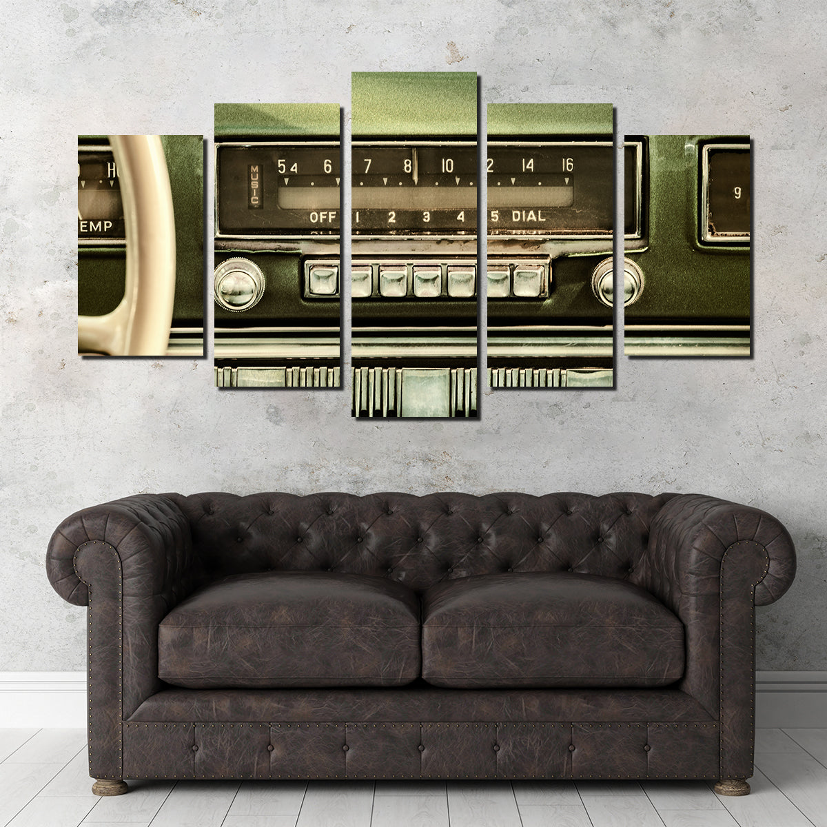 Vintage Old Car Radio with Premium Features