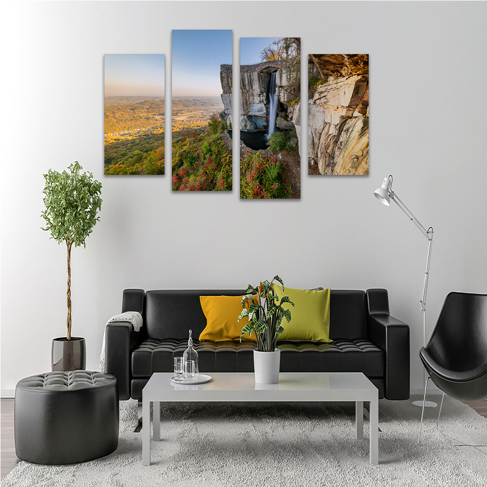 Stunning High Falls at Lookout Mountain Wall Art for Home Decor