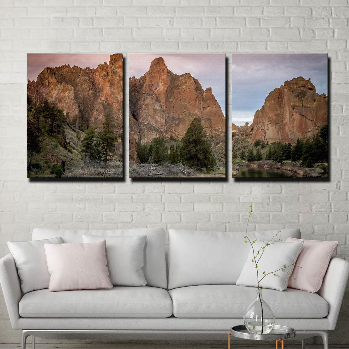 Stunning Smith Rock State Park Wall Art - Museum Quality Canvas Prints