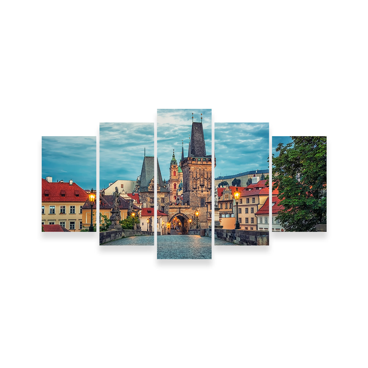 Stunning Charles Bridge Wall Art by Manjik Pictures
