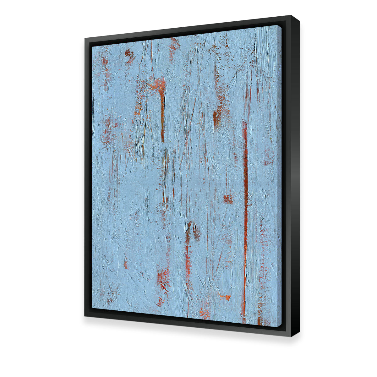 Stunning Sky Blue and Red Wall Art by Evgeny Vetrov