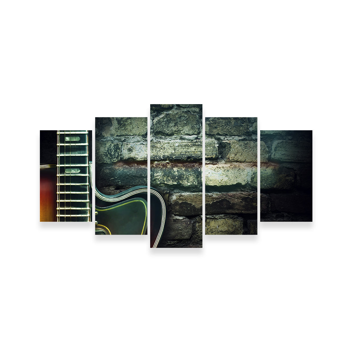 Stunning Old Vintage Jazz Guitar Wall Art for Music Lovers