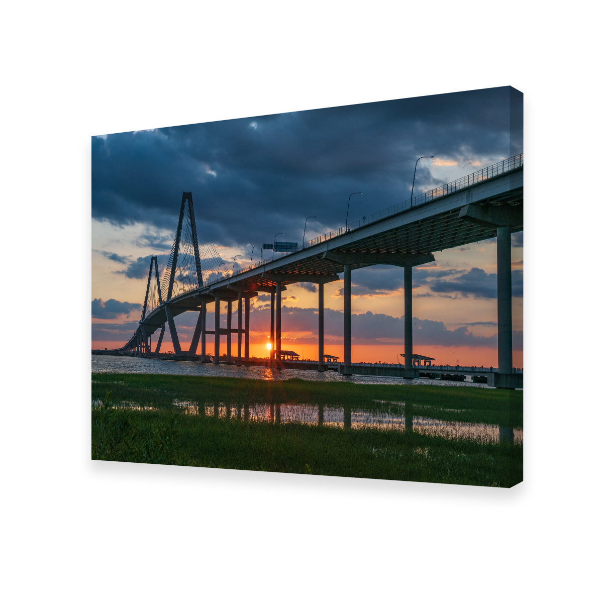 Stunning Arthur Ravenel Jr. Bridge Wall Art by Barry Pack