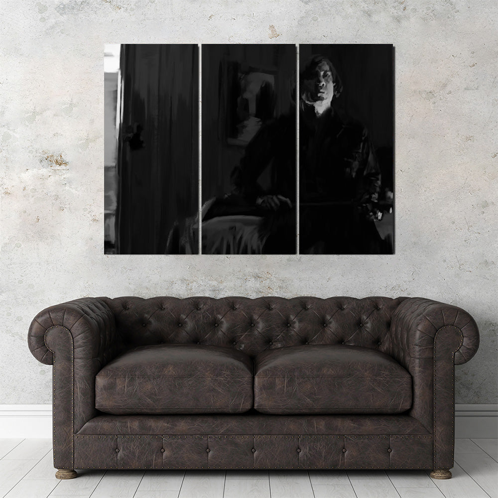 Stunning Anton Chigurh Wall Art by Andy Brackpool