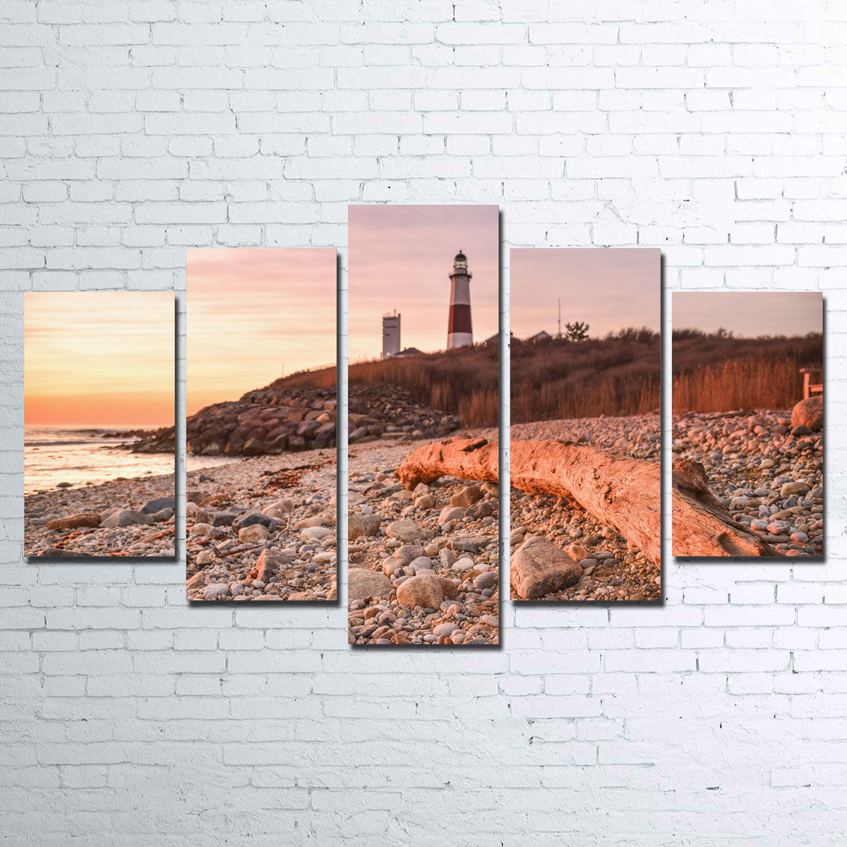 Stunning Montauk Point Lighthouse Wall Art by Dennis Maida