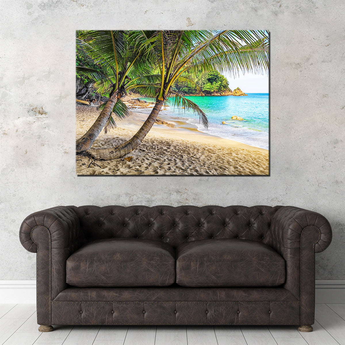 Exquisite Banana Beach Wall Art by Manjik Pictures