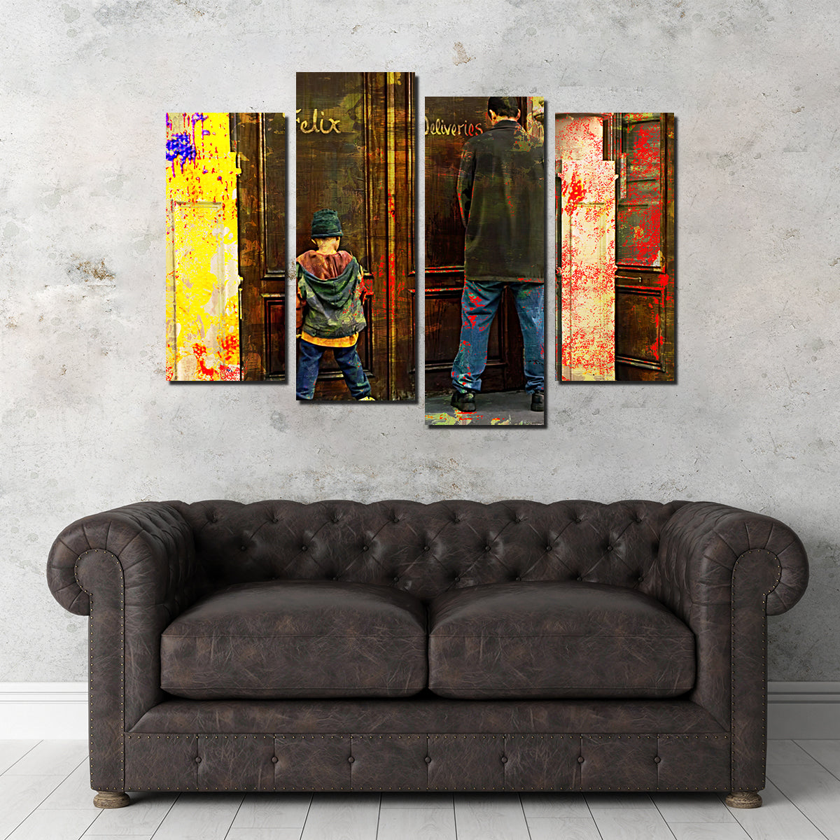 Big Daddy - Premium Kiln - Dried Pine Wood Framed Canvas Prints