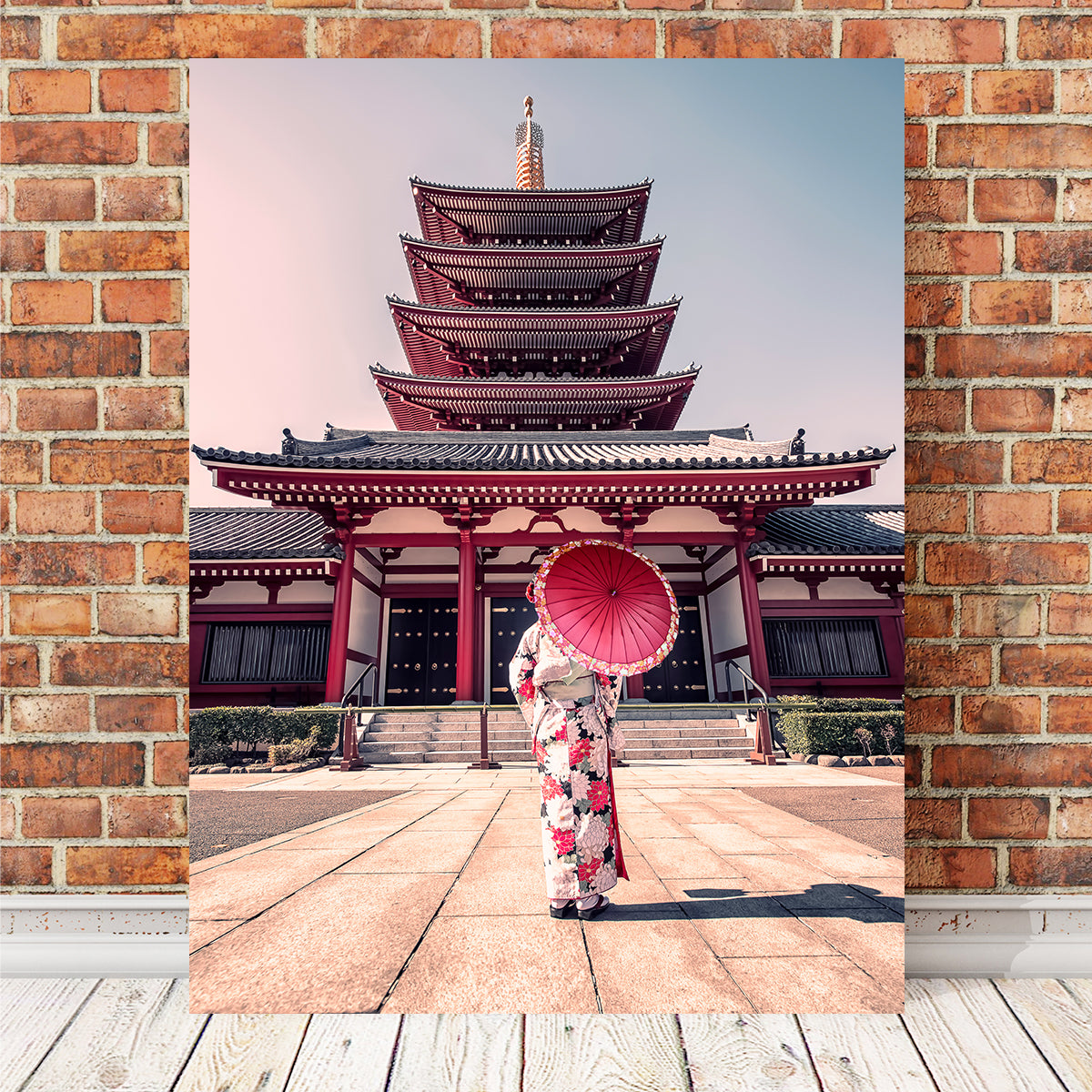 Stunning Asakusa Wall Art by Manjik Pictures