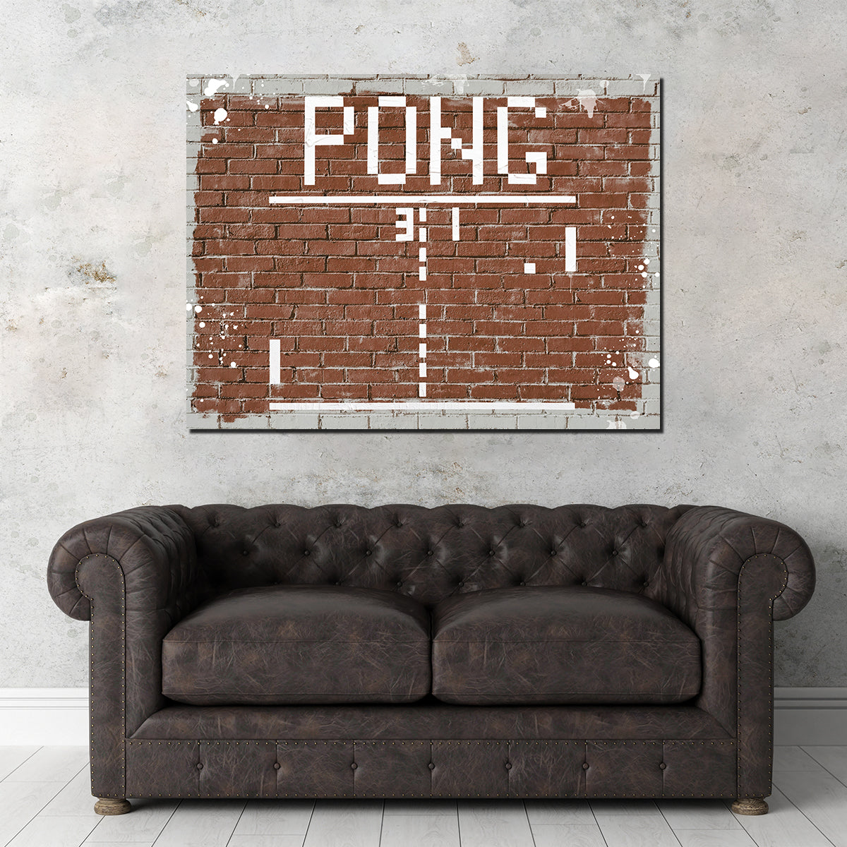Stunning Pong Wall Art by Stephen Chambers