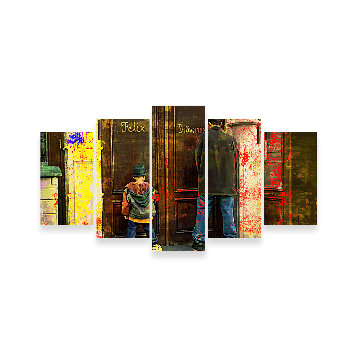 Big Daddy - Premium Kiln - Dried Pine Wood Framed Canvas Prints