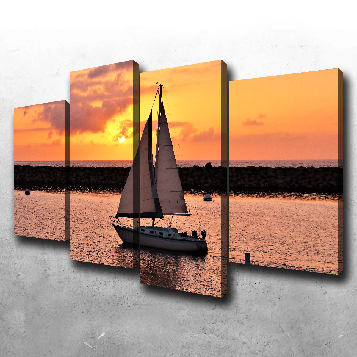 Stunning Portifino Redondo Beach Wall Art for Your Home Decor