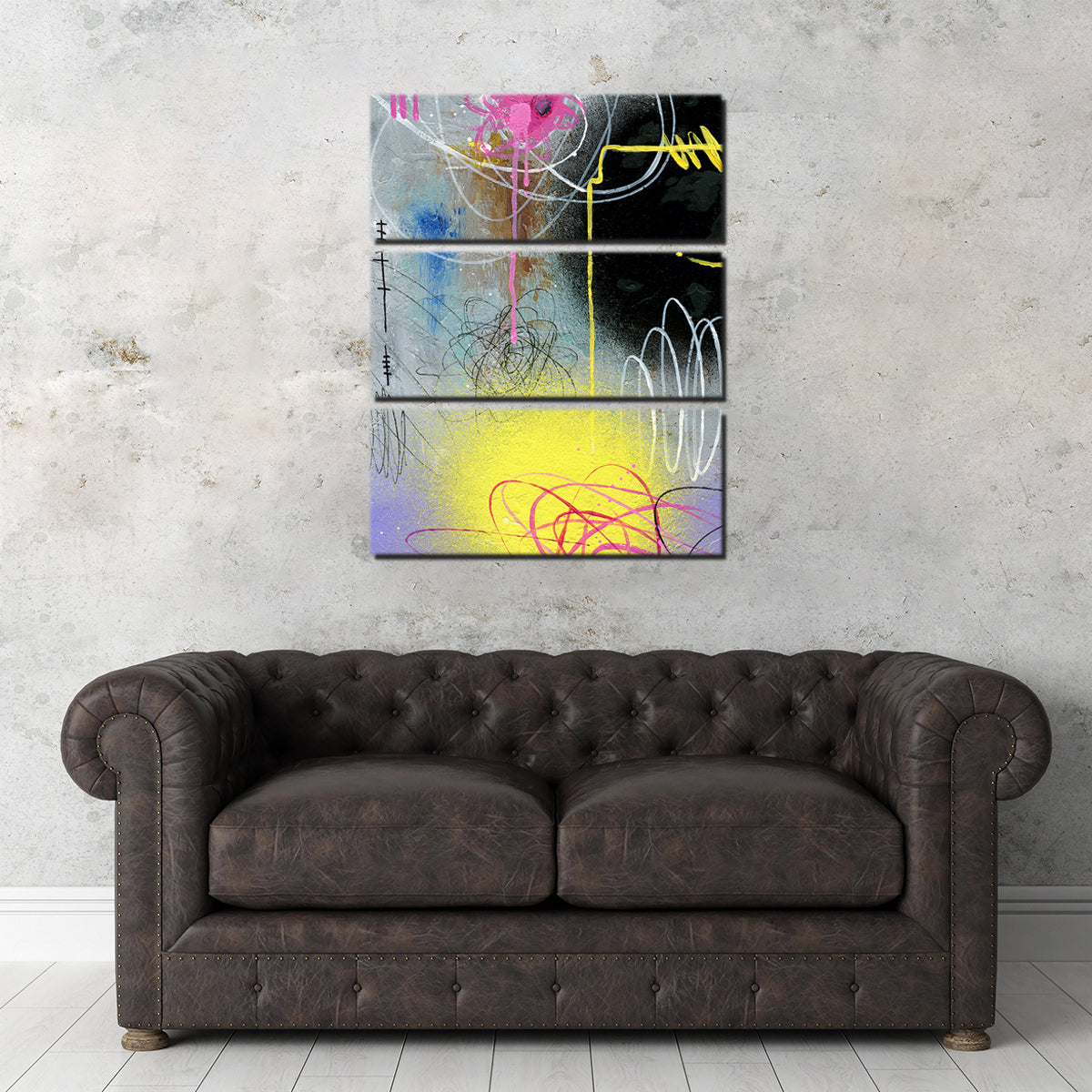 Eye - Catching Abstract Smile Wall Art by Evgeny Vetrov
