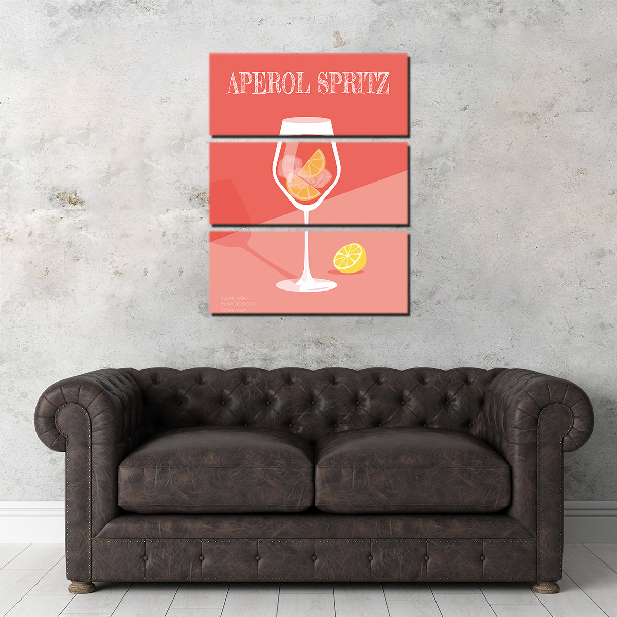 Aperol Sprint Wall Art: Stunning Canvas Prints by Groovy Vibe Studio
