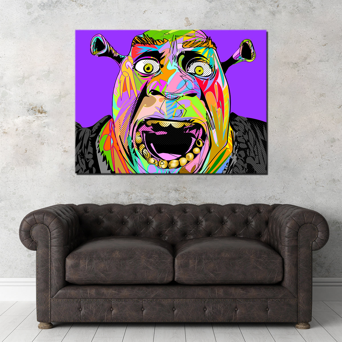 Eye - catching Shrek Wall Art for Your Home Decor