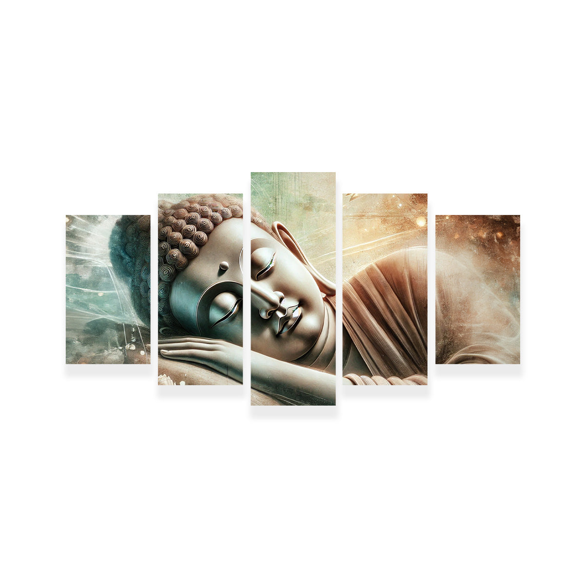 Exquisite Sleeping Buddha Wall Art for Your Home