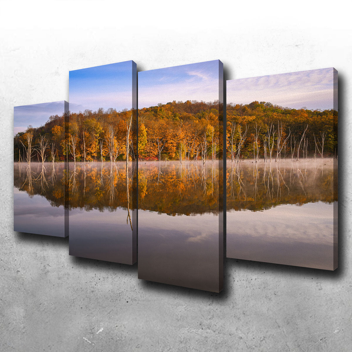 Exquisite Monksville Mist Wall Art by Dennis Maida