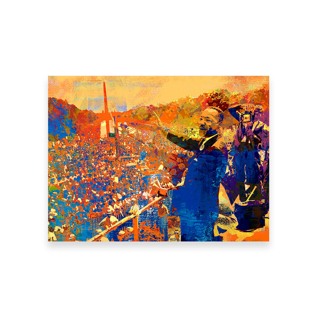 Inspiring 'I Have a Dream' Wall Art by Stephen Chambers