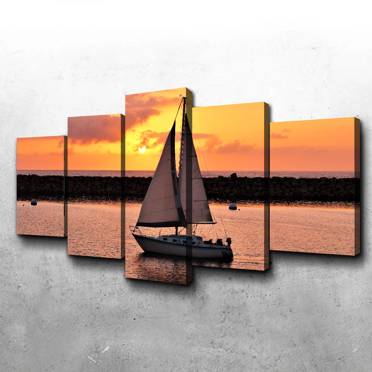 Stunning Portifino Redondo Beach Wall Art for Your Home Decor