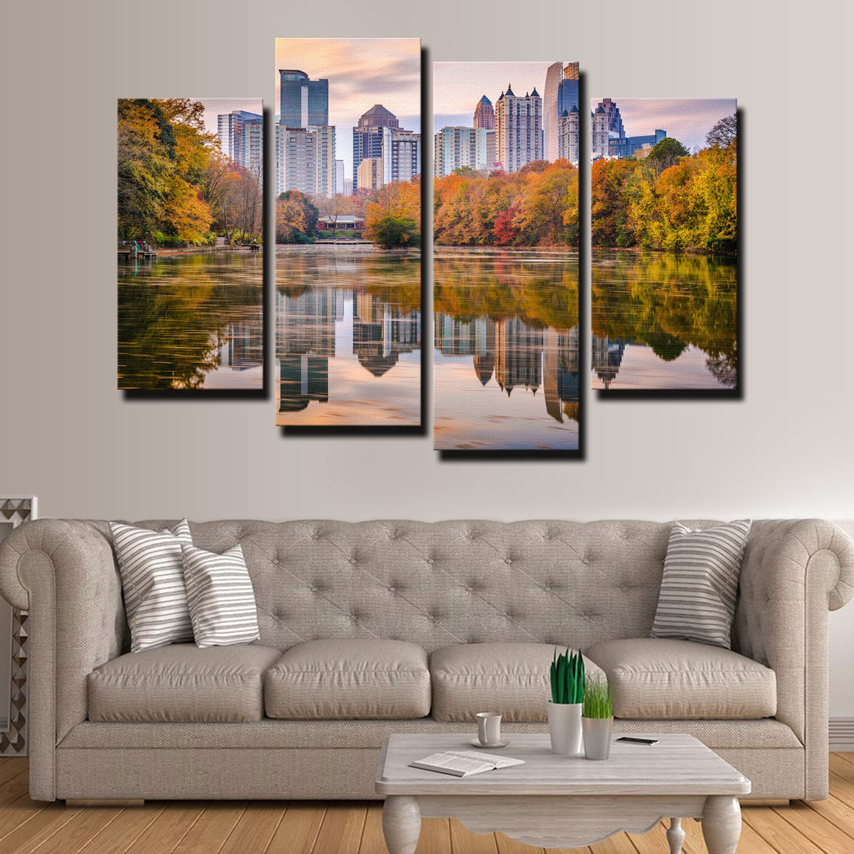 Stunning Atlanta From The Park Wall Art for Your Home Decor