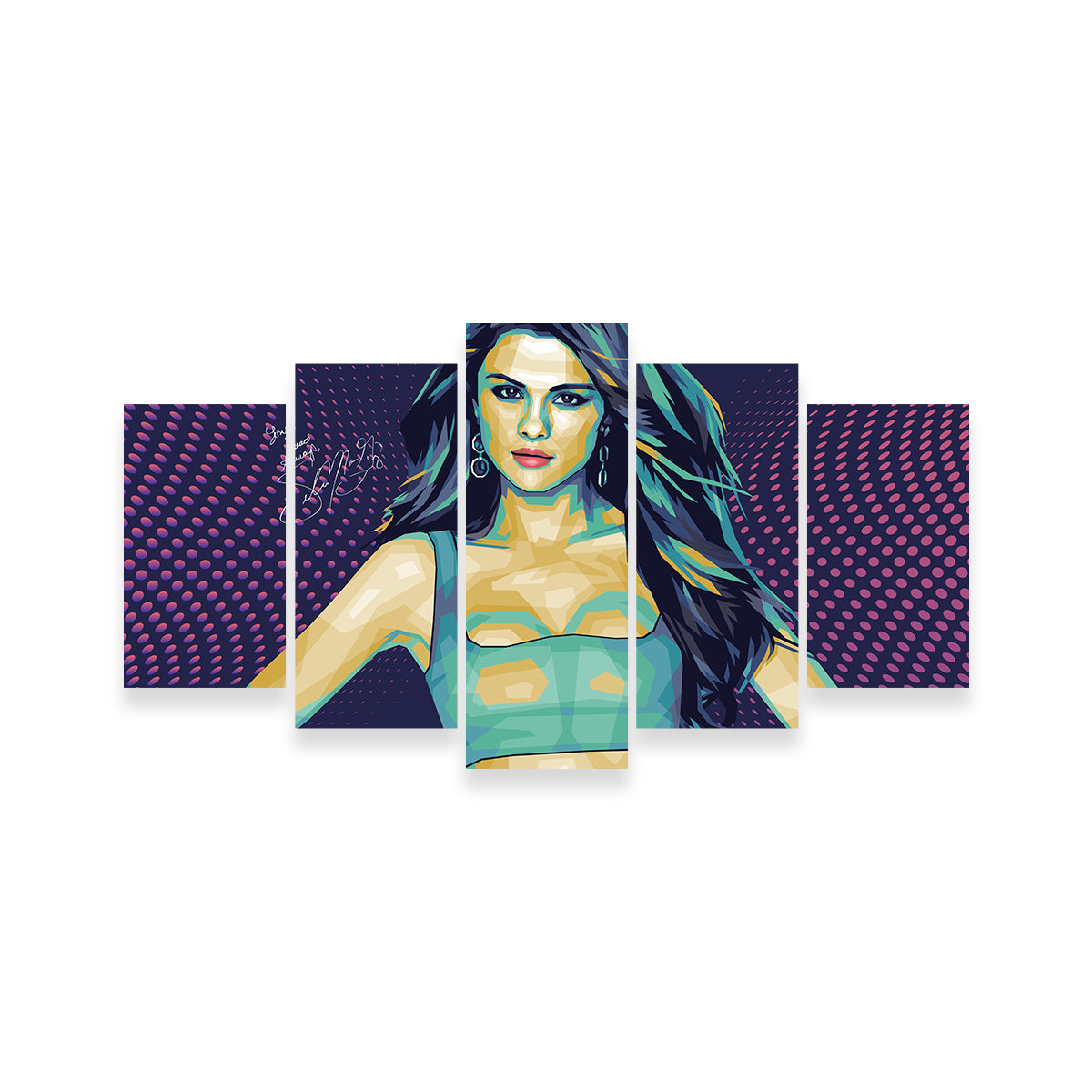 Selena Signature High - Quality Wall Art by Ralph & Laura Design