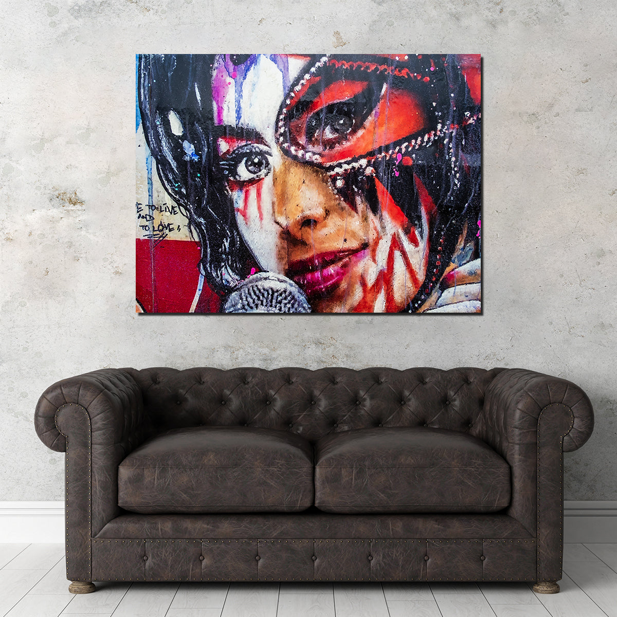 Stunning Amy Winehouse Wall Painting Art for Your Home Decor