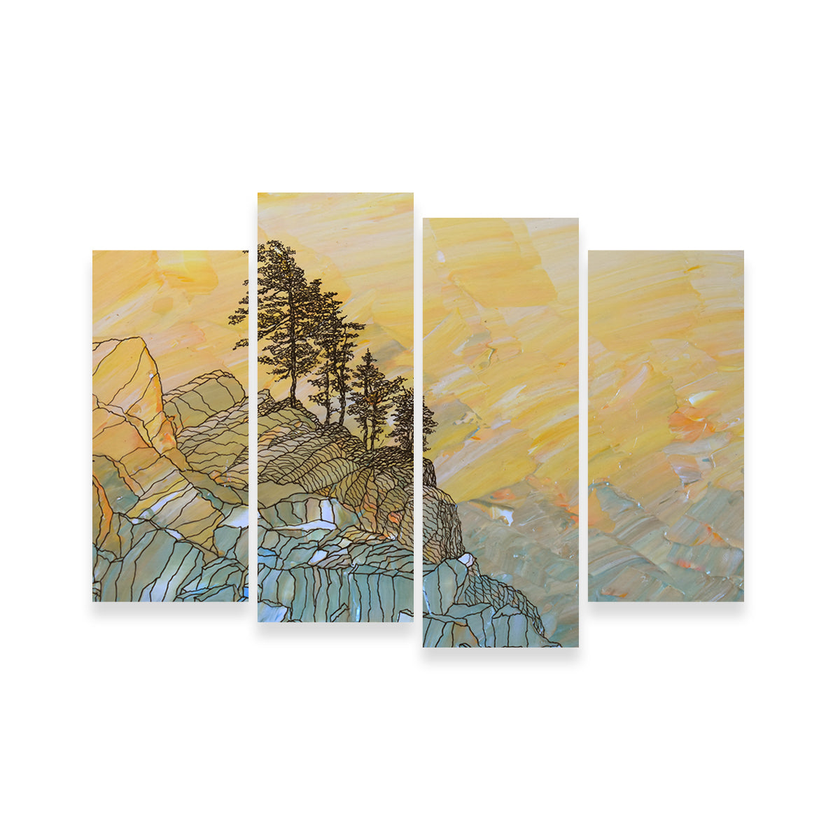 Exquisite Serene Joy Wall Art by Gerry Segismundo