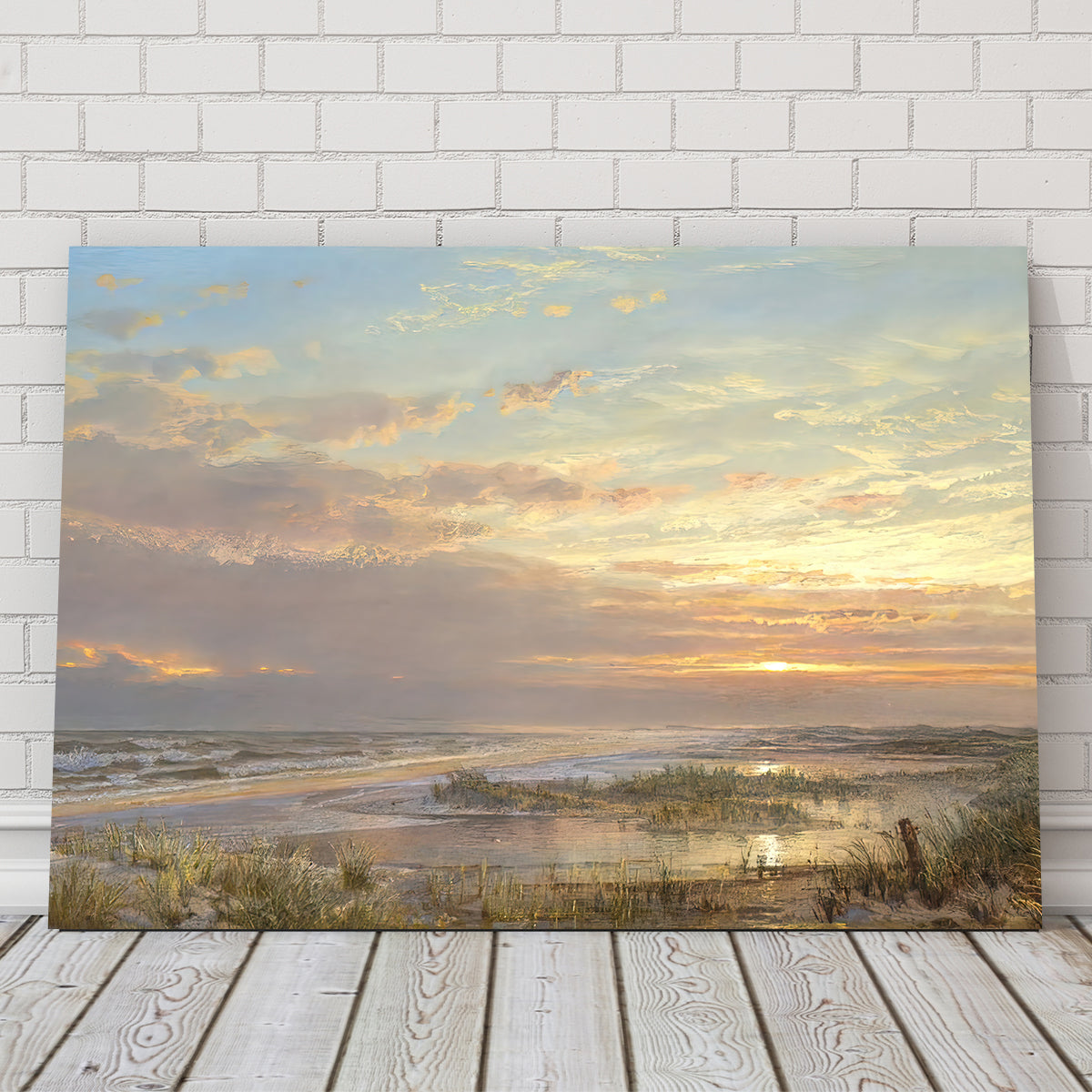 Stunning High Tide Wall Art by Denise Dundon