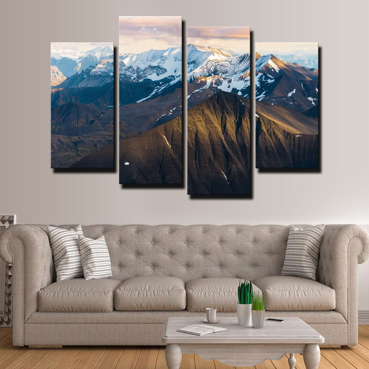 Stunning Alaskan Mountains Wall Art by Lucas Moore