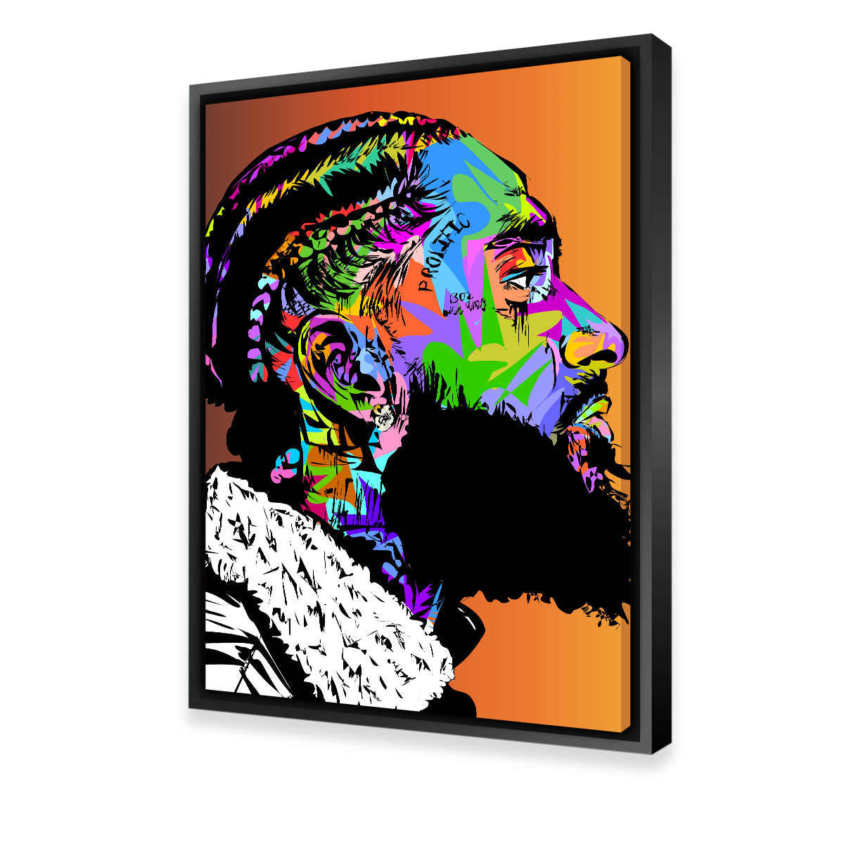 Nipsey Hustle Tribute Rip Wall Art - Premium Museum Quality Canvas