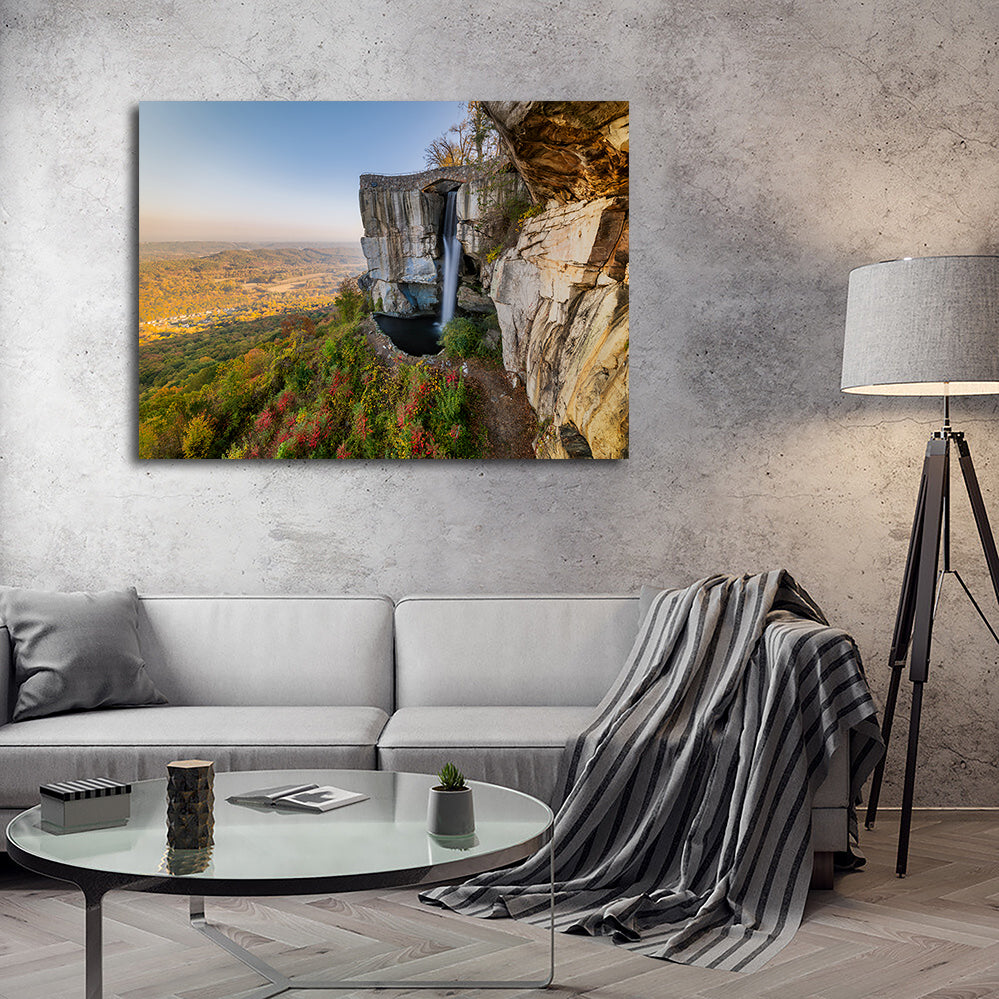 Stunning High Falls at Lookout Mountain Wall Art for Home Decor