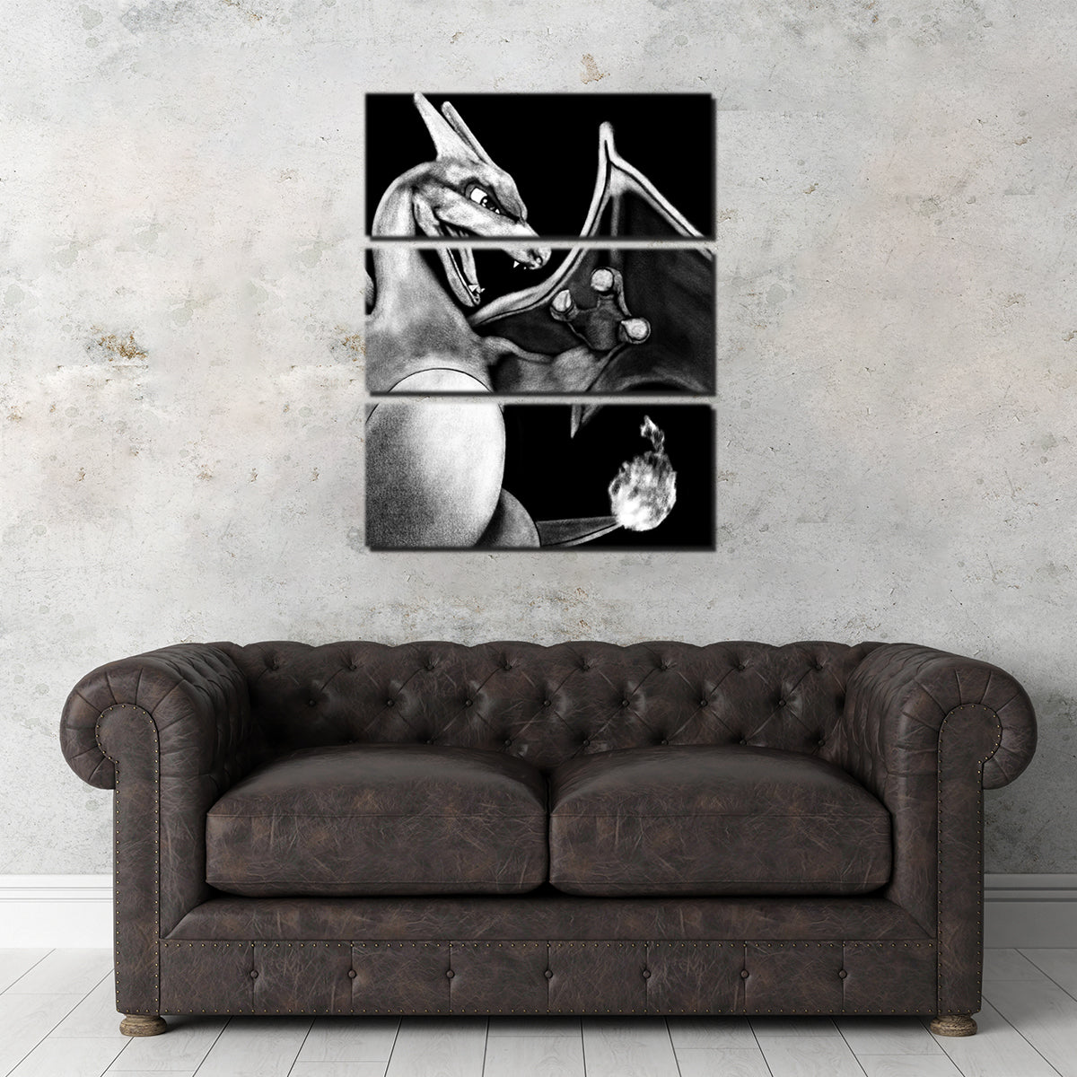Stunning Charizard Wall Art for Your Home Decor