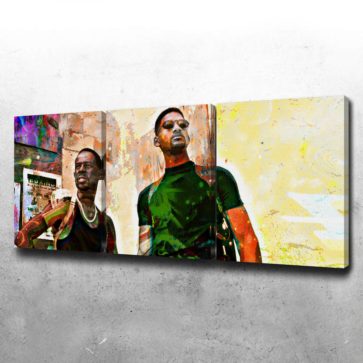 Stunning Bad Boys Wall Art for Home Decor
