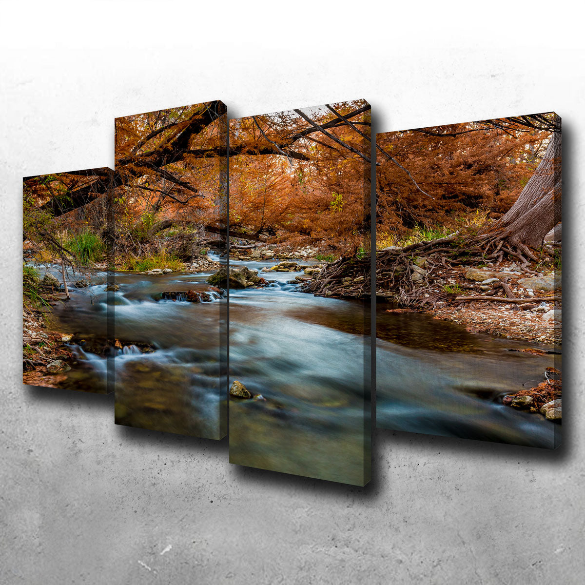 Exquisite Silky Guadalupe River Wall Art - Perfect Decor for Your Space