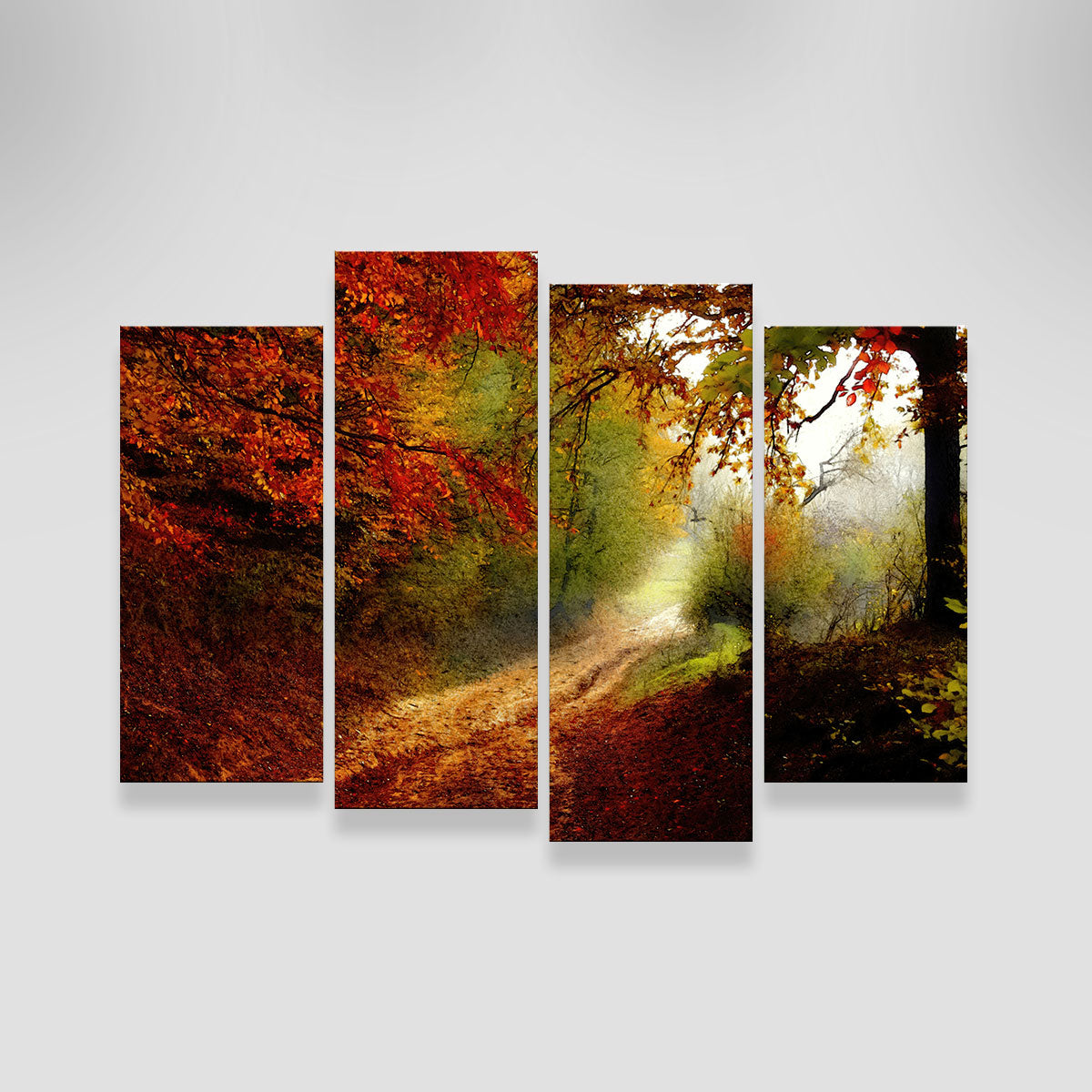 Gorgeous Autumn Forest Edge Wall Art by Denise Dundon