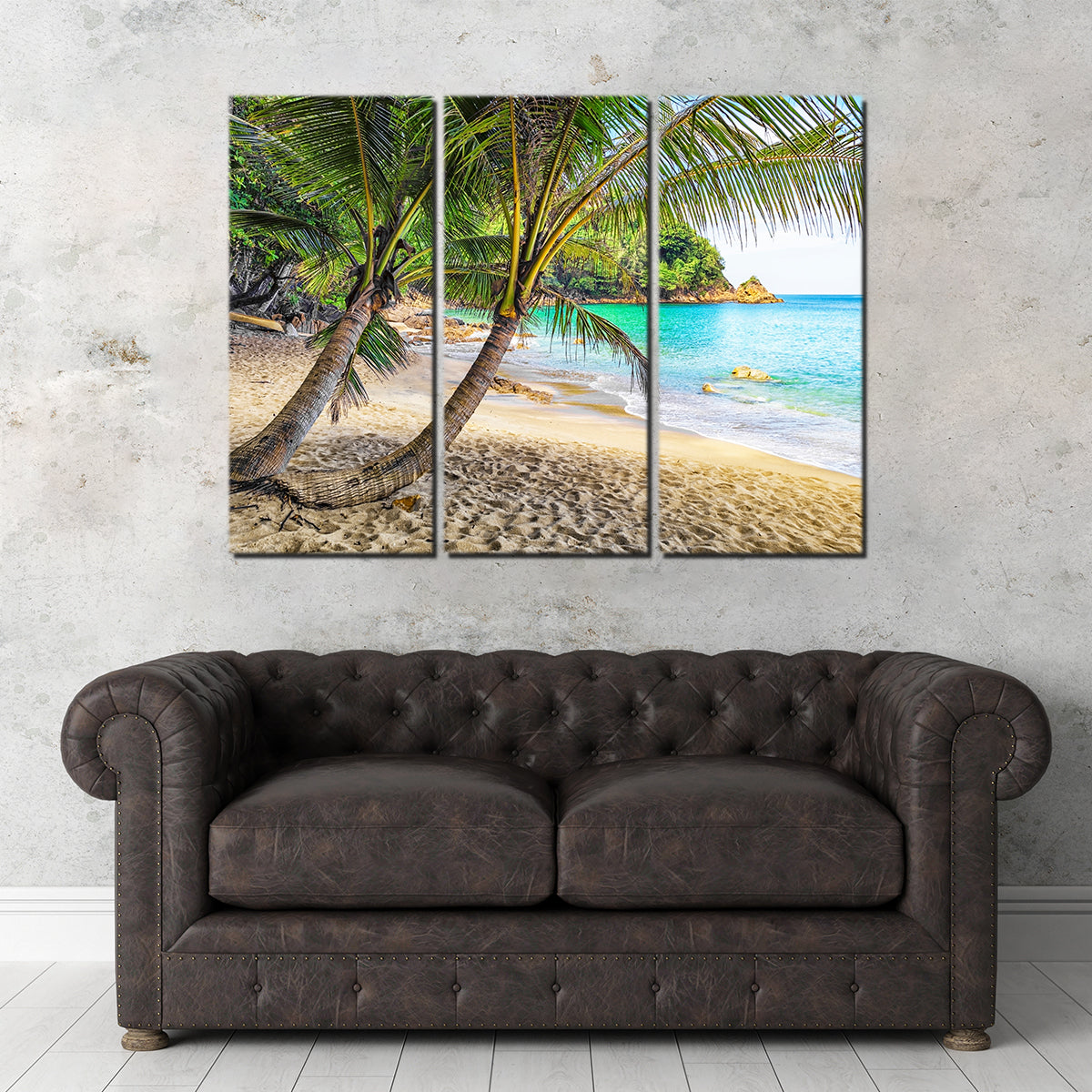 Exquisite Banana Beach Wall Art by Manjik Pictures