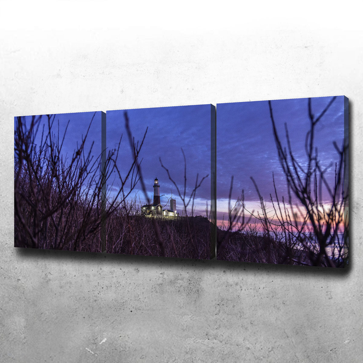 Stunning Montauk Lighthouse Wall Art by Dennis Maida