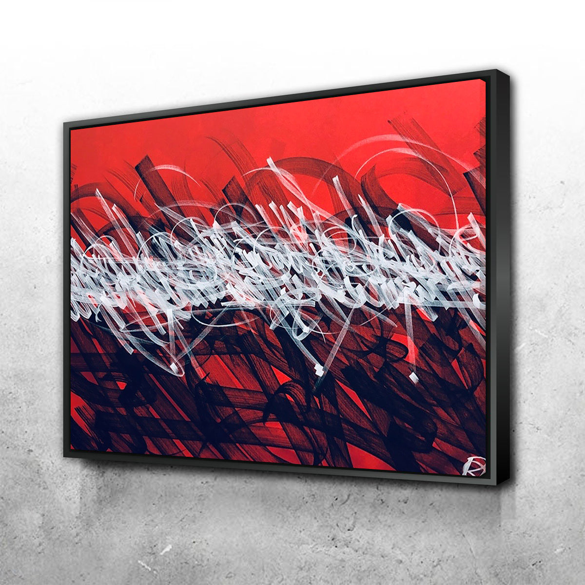 Vibrant Bash Red Wall Art for Stunning Home Decor