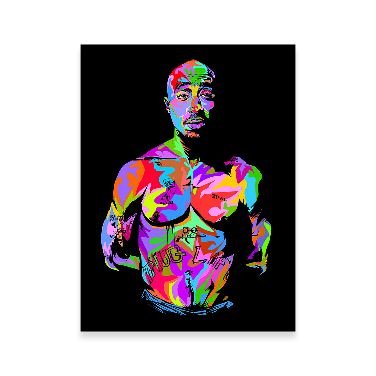 Stunning All Eyez Wall Art - Ideal Decor for Your Space