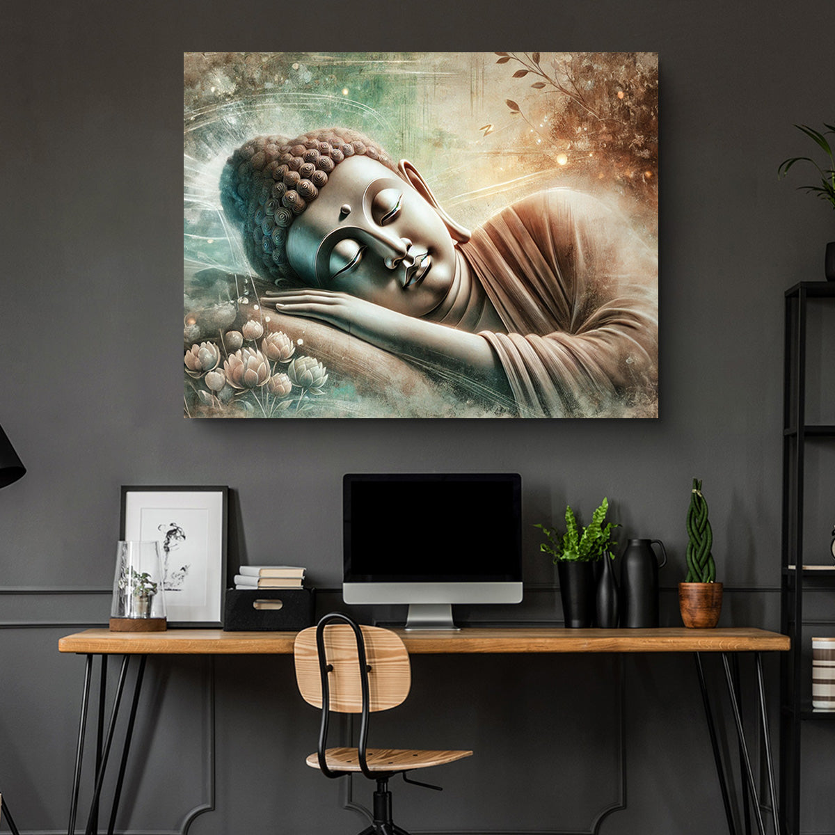 Exquisite Sleeping Buddha Wall Art for Your Home