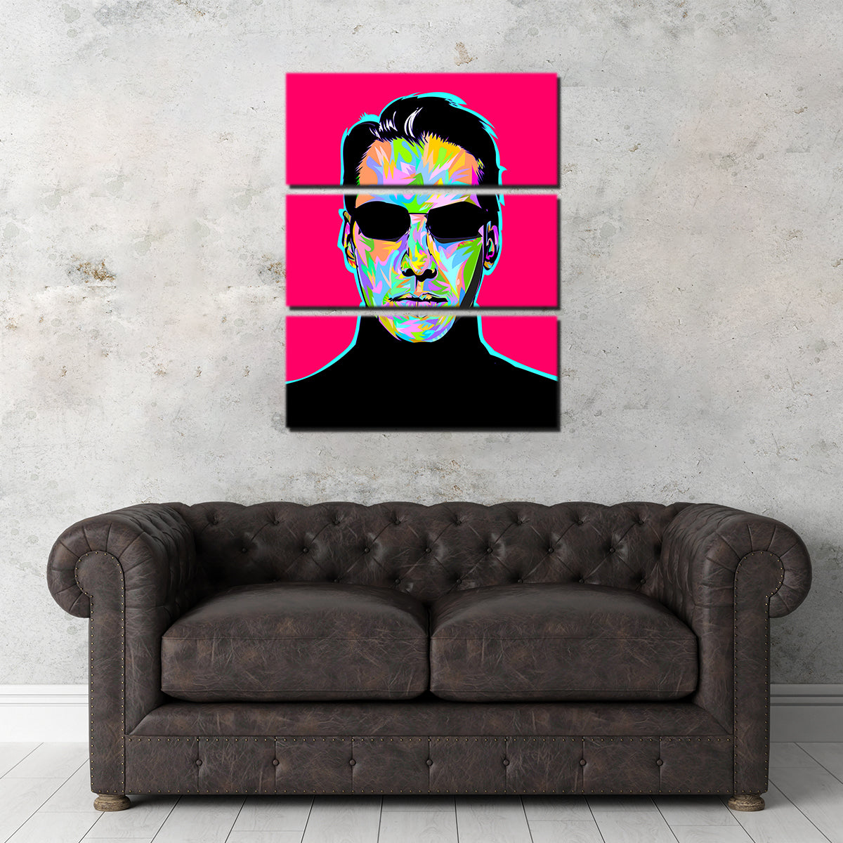 Neo Wall Art - Sustainable Kiln - Dried Pine Wood Framed Museum Quality Canvas