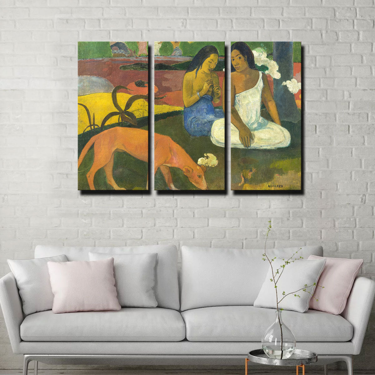 Exquisite Arearea Wall Art by Paul Gauguin