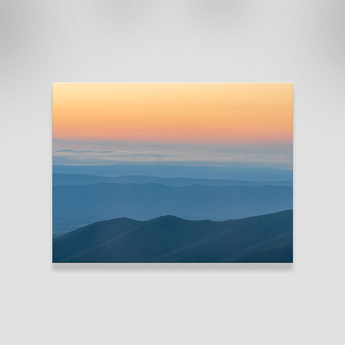 Stunning Shenandoah Sunset Wall Art by Dennis Maida